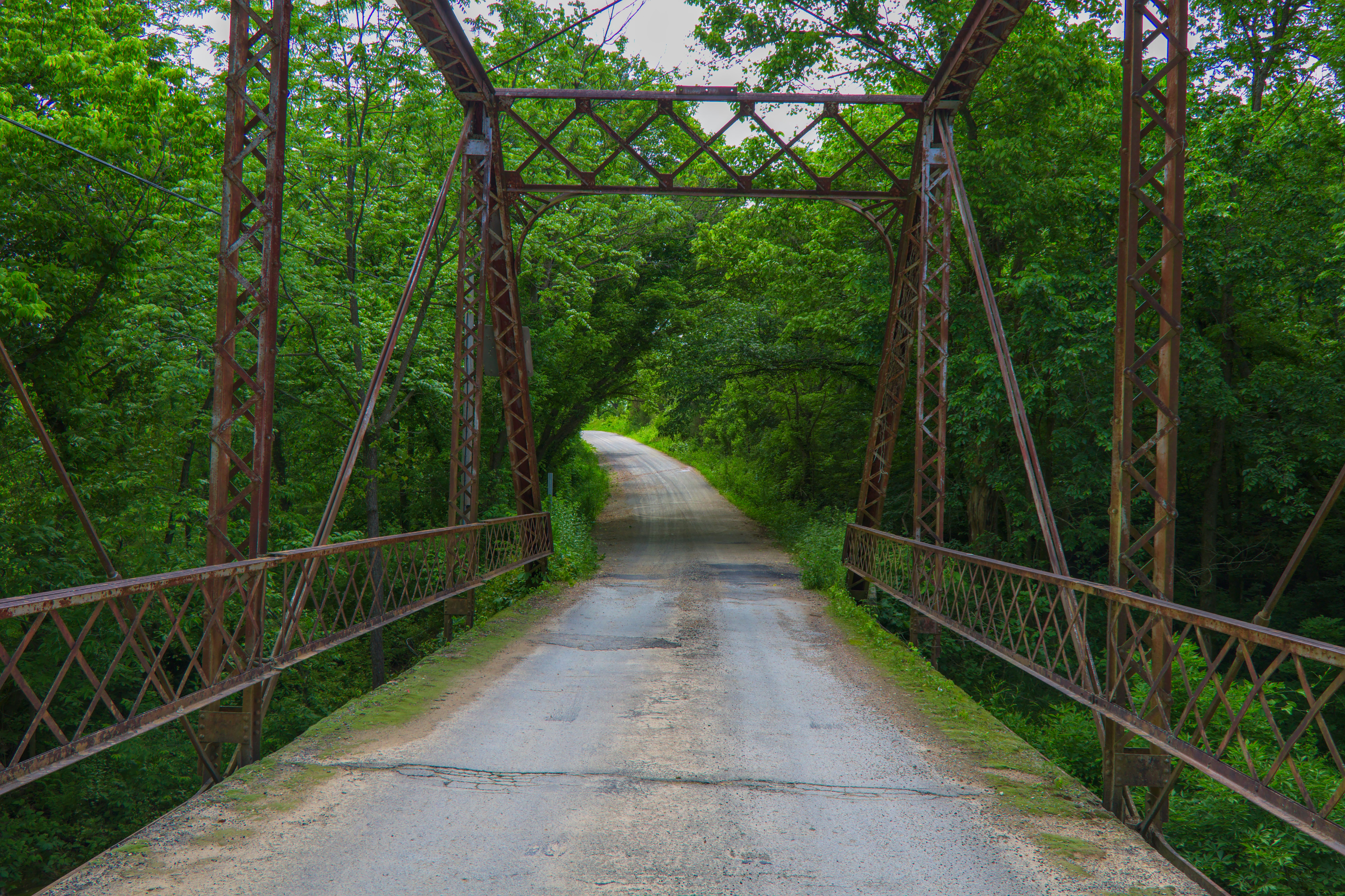 Old Iron Bridge on Farm Road